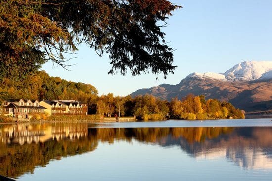 Venue lodge on loch lomond