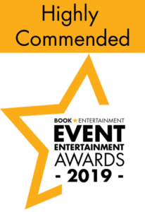 highly commended event entertainment awards