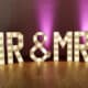 Mr & Mrs / Love Sign