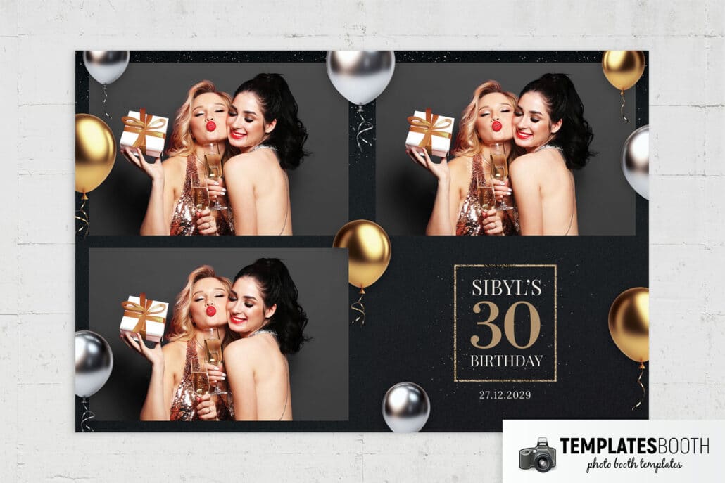 30th Birthday Photo Booth