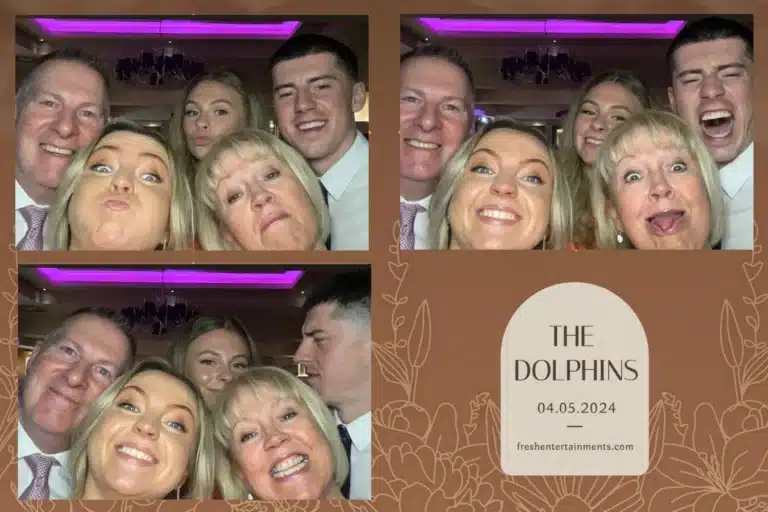 dolphins photobooth