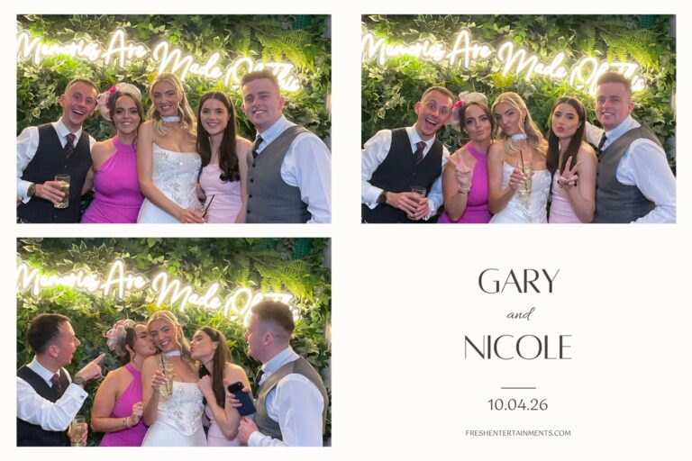 Balbirnie House Wedding Photobooth