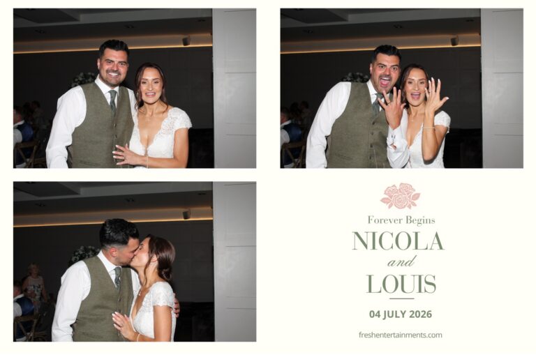 Strathaven Hotel Wedding Photobooth
